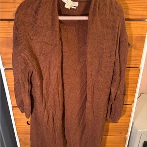 Saltwater LUXE Warm Brown Cardigan